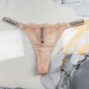 Tanga Brasilera Shine Strap VS Alta Gama Importada