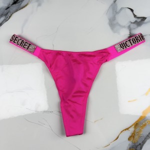 Tanga Brasilera Shine Strap VS Alta Gama Importada