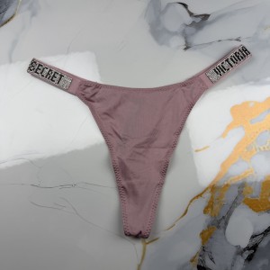 Tanga Brasilera Shine Strap VS Alta Gama Importada