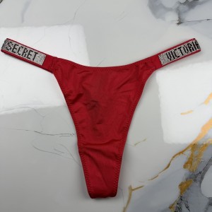 Tanga Brasilera Shine Strap VS Alta Gama Importada